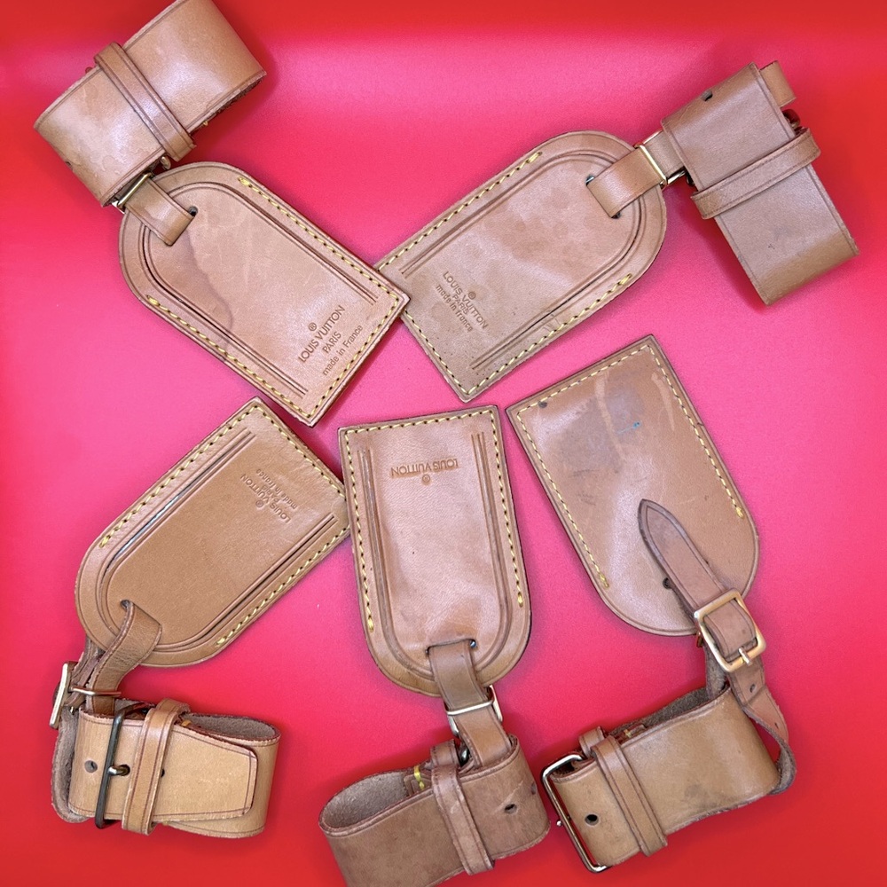 Authentic Louis Vuitton Luggage Tag 2pc Set $50 each set